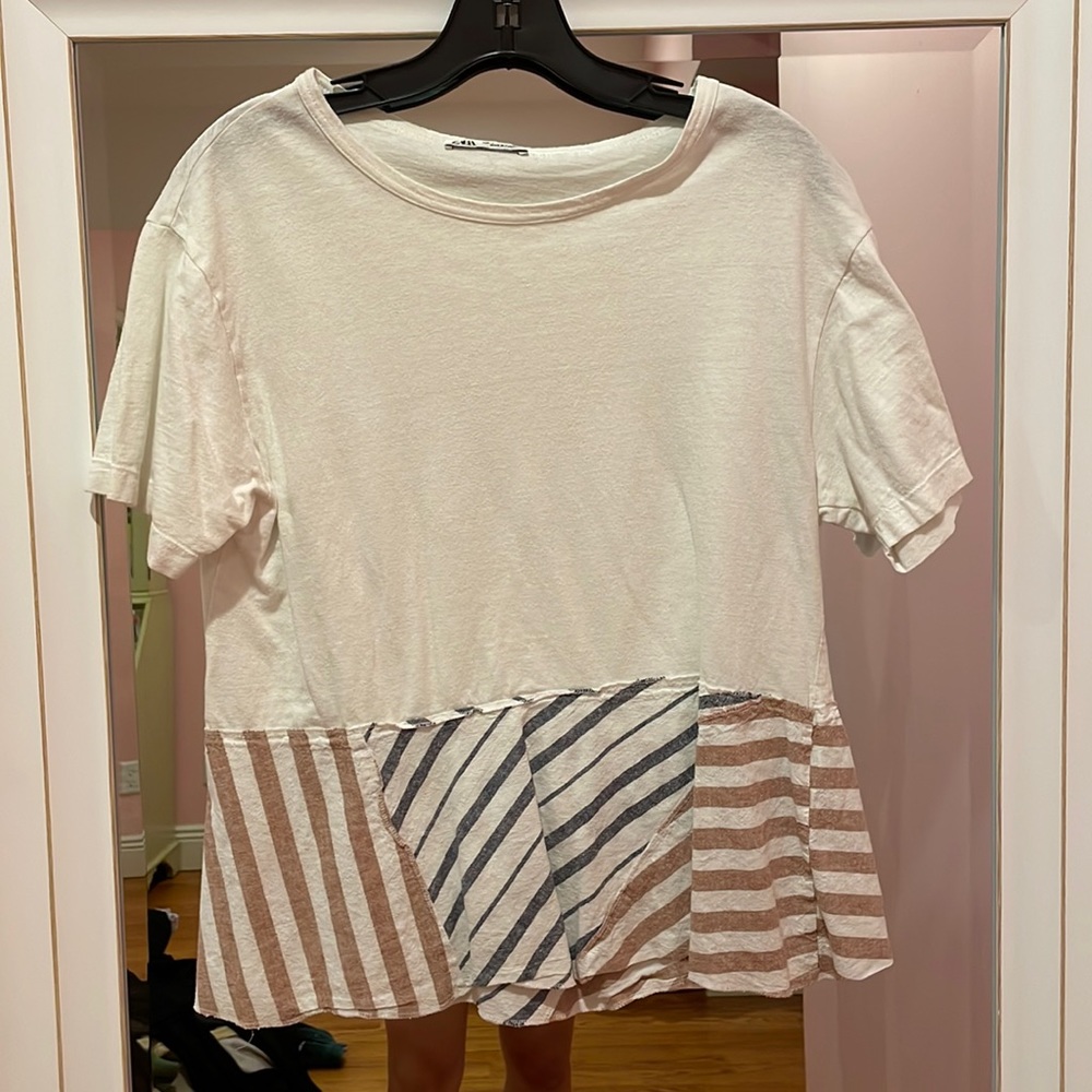 Zara Peplum Top